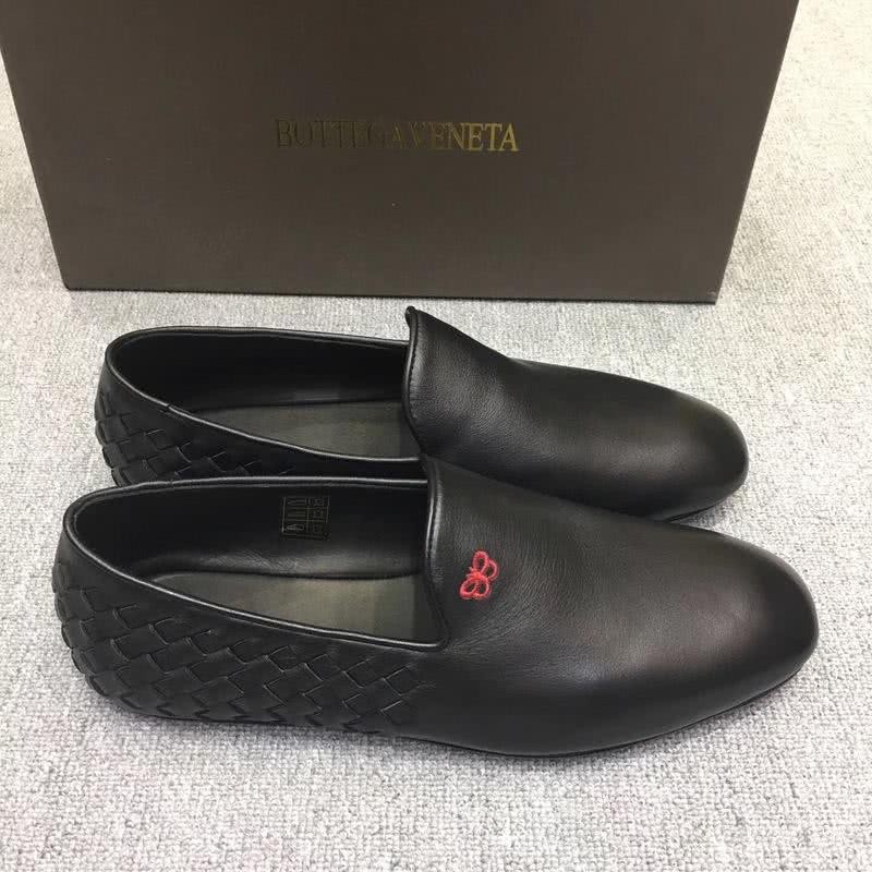 Bottega Veneta Top Quality Convient  Loafers Black Men 1
