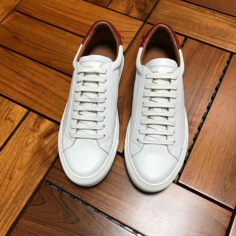 Givenchy Sneakers White Upper And Wine Shoe Tail Men 4