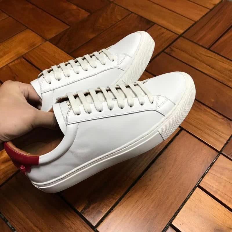 Givenchy Sneakers White Upper And Wine Shoe Tail Men 2