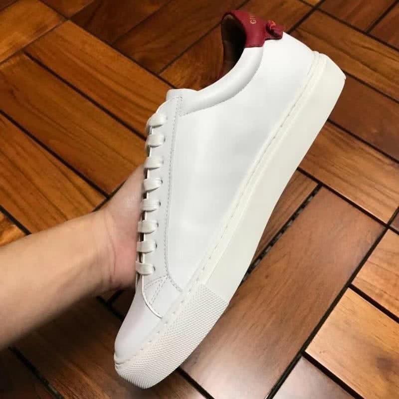 Givenchy Sneakers White Upper And Wine Shoe Tail Men 5