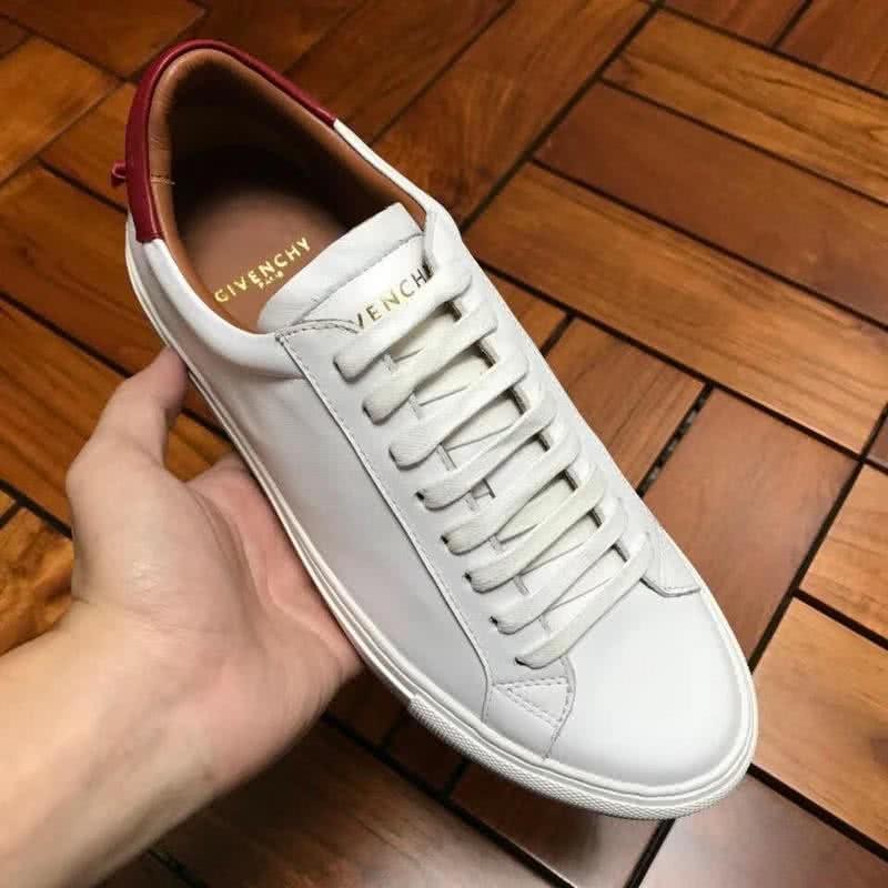 Givenchy Sneakers White Upper And Wine Shoe Tail Men 6