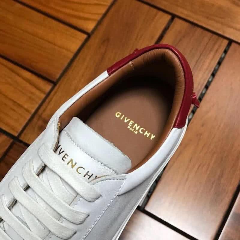 Givenchy Sneakers White Upper And Wine Shoe Tail Men 7