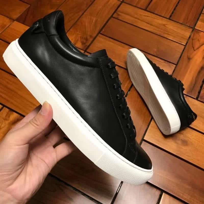 Givenchy Sneakers Leather Black Upper White Sole Men 2