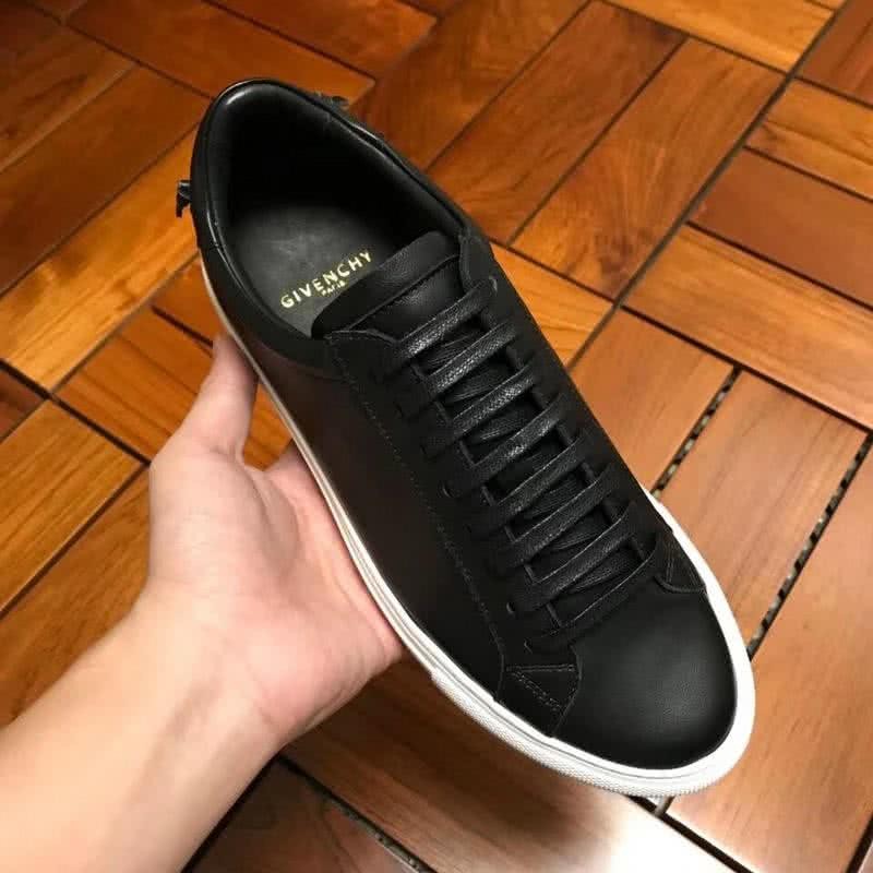 Givenchy Sneakers Leather Black Upper White Sole Men 3