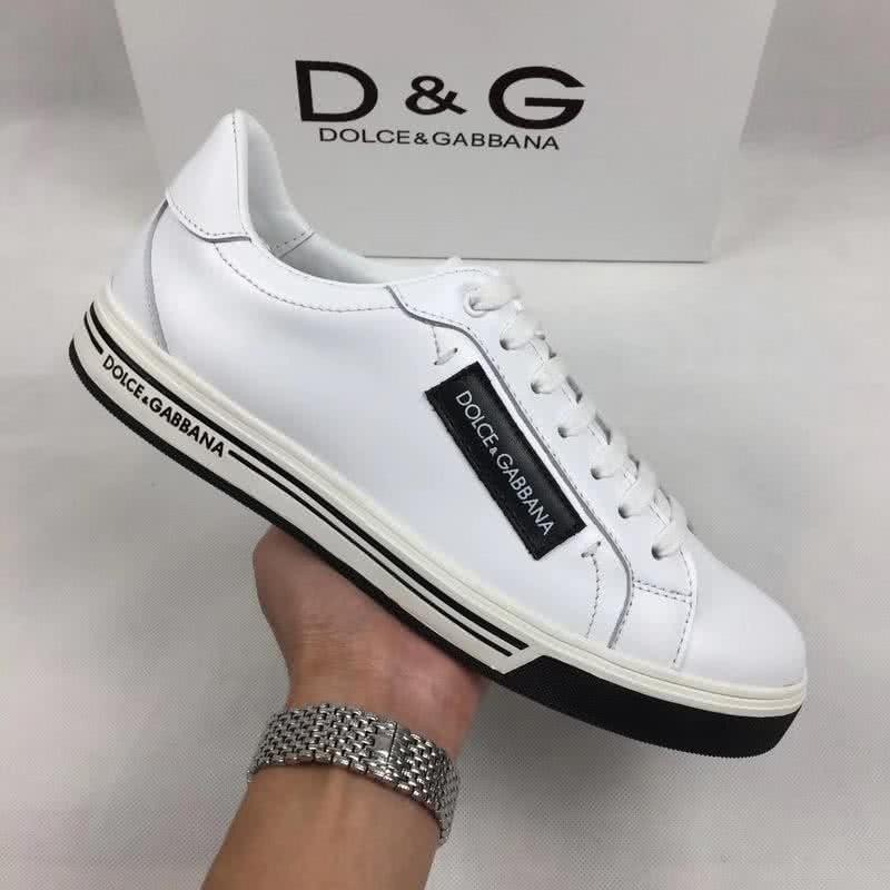 Dolce & Gabbana Sneakers Leather White Men 4