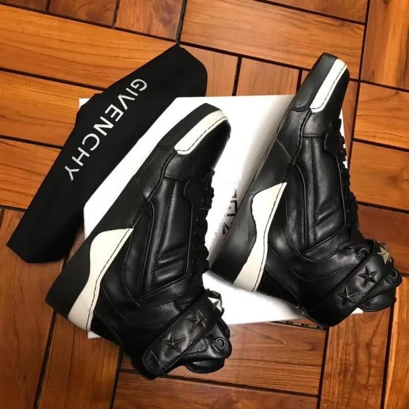 Givenchy Sneakers High Top Black Upper White Edge Men 3