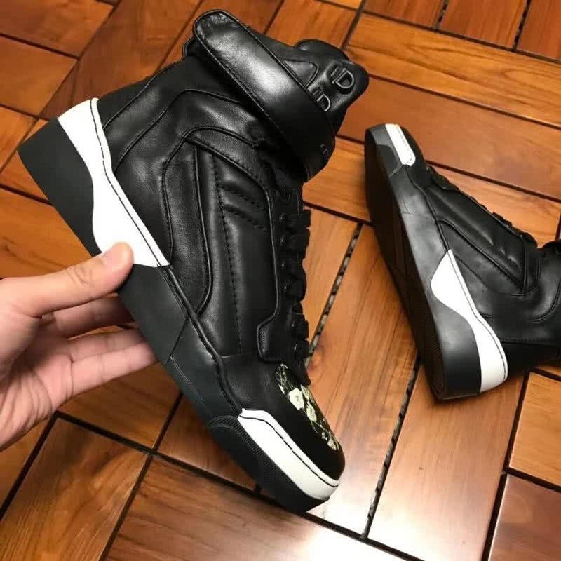 Givenchy Sneakers High Top Black White Men 3