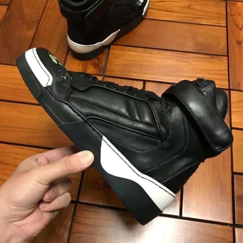 Givenchy Sneakers High Top Black White Men 4