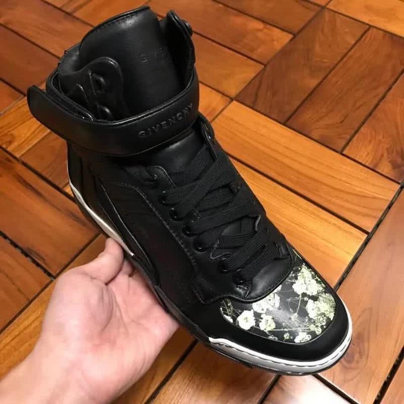 Givenchy Sneakers High Top Black White Men 5