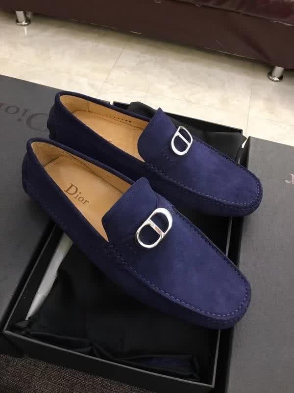 Dior Loafers Real Suede Blue Men 4