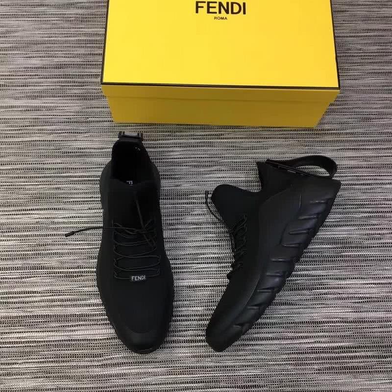 Fendi Sneakers All Black Men 1