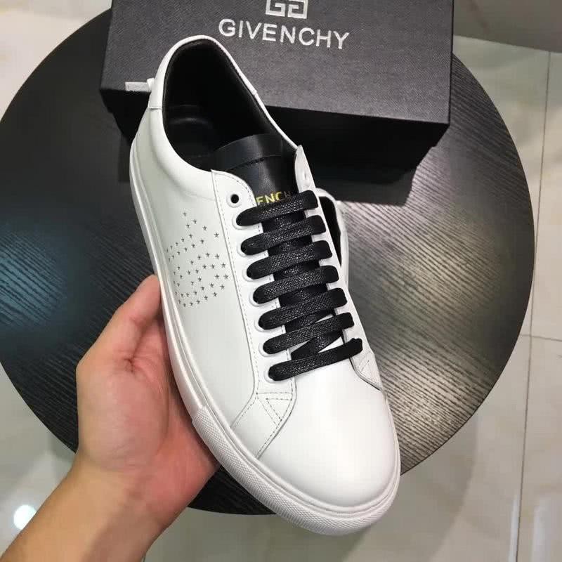 Givenchy Sneakers White Upper Little Stars Black Shoelaces Men 3