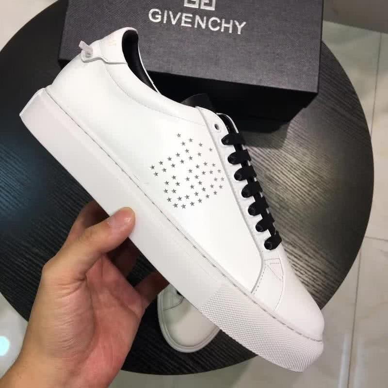 Givenchy Sneakers White Upper Little Stars Black Shoelaces Men 4