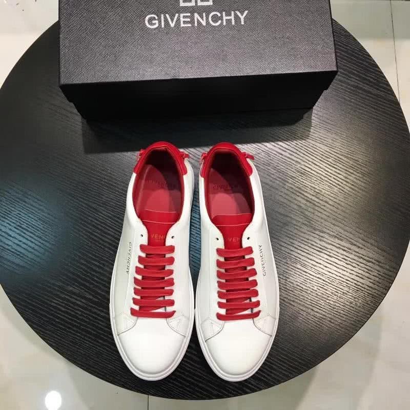 Givenchy Sneakers White Upper Little Stars Red Shoelaces Men 2