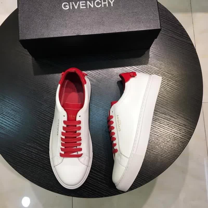 Givenchy Sneakers White Upper Little Stars Red Shoelaces Men 1