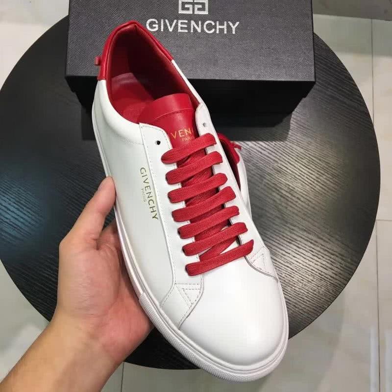 Givenchy Sneakers White Upper Little Stars Red Shoelaces Men 3
