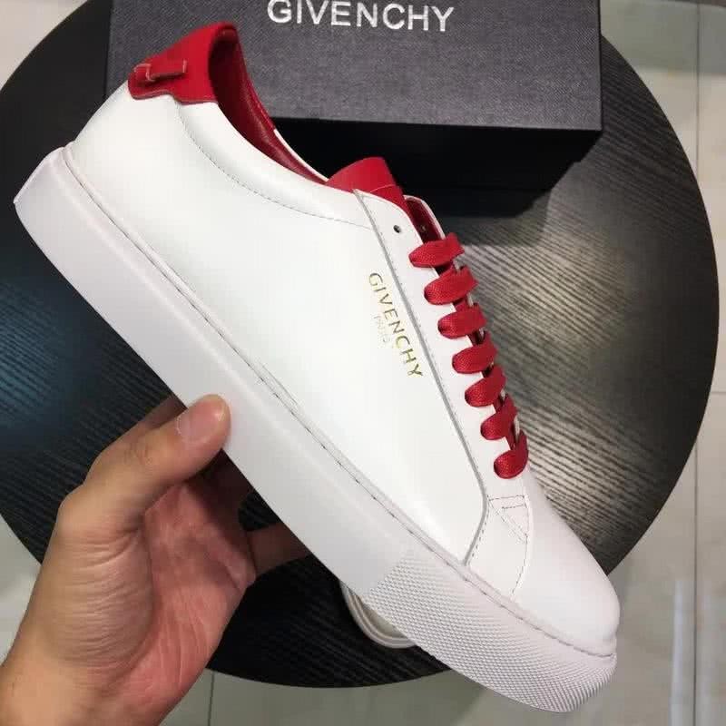 Givenchy Sneakers White Upper Little Stars Red Shoelaces Men 4