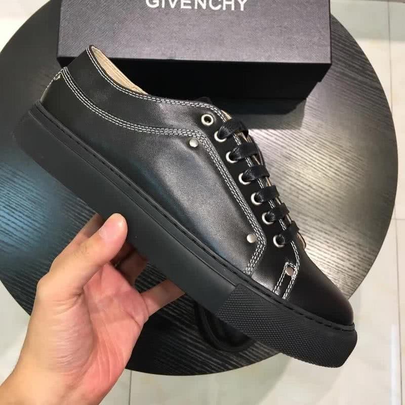Givenchy Sneakers Leather All Black Men 4