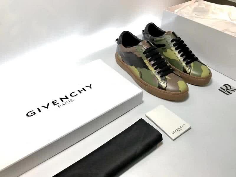 Givenchy Sneakers Camouflage Green Upper Rubber Sole Men 5
