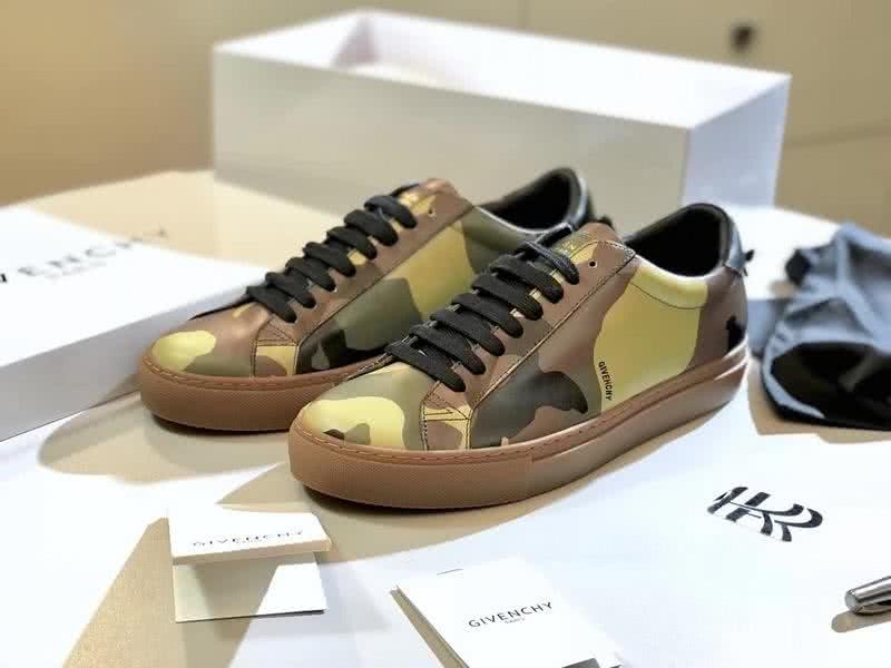 Givenchy Sneakers Camouflage Green Upper Rubber Sole Men 1