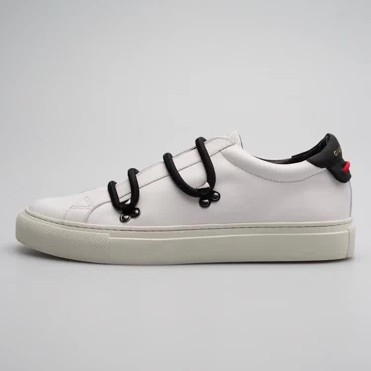 Givenchy Sneakers Black Shoelaces White Upper Men 2