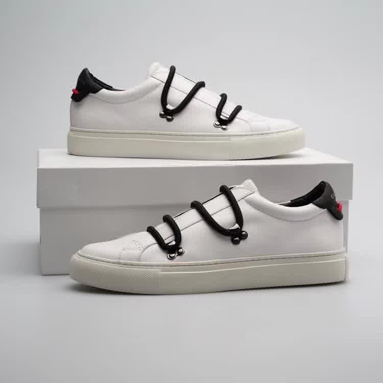 Givenchy Sneakers Black Shoelaces White Upper Men 7