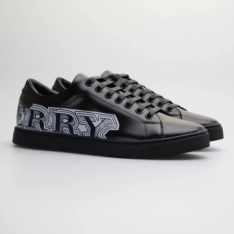 Burberry Fashion Comfortable Shoes Cowhide Black Men 3