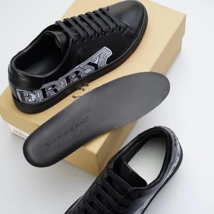 Burberry Fashion Comfortable Shoes Cowhide Black Men 9