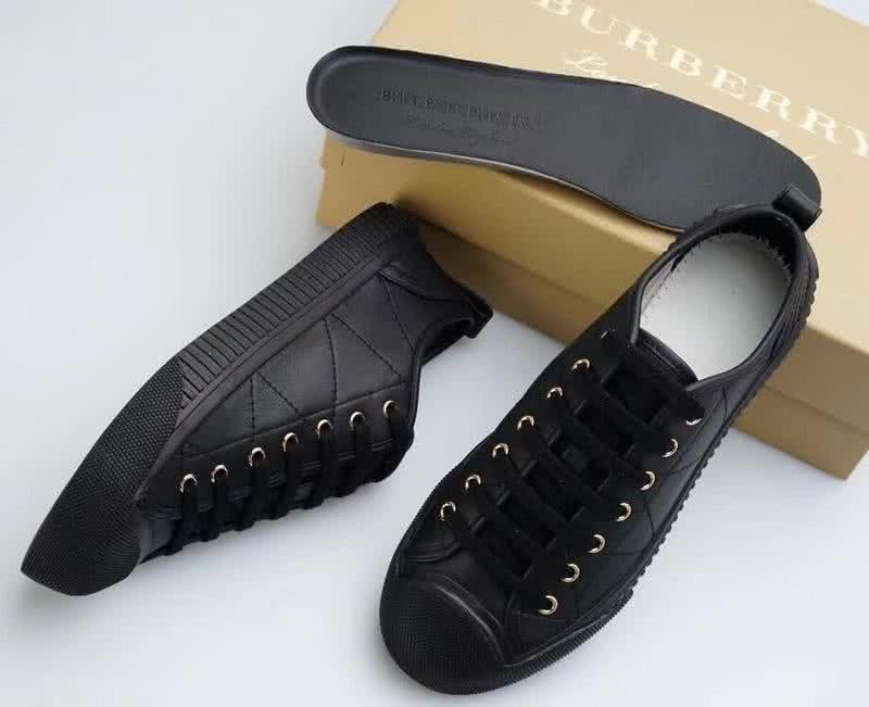 Burberry Fashion Comfortable Shoes Cowhide Black Men 1