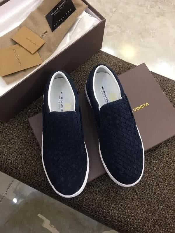 Bottega Veneta Top Quality Loafers Woven Blue Men 1