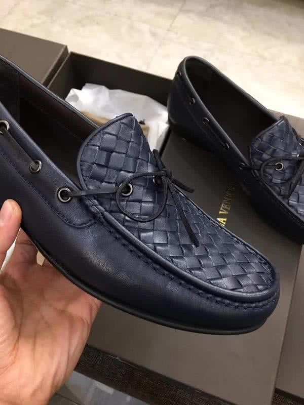 Bottega Veneta Top Quality Loafers Woven Blue Men 6