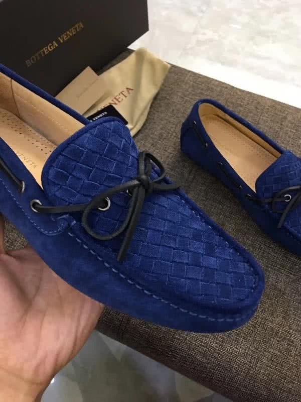 Bottega Veneta Classic Fabric Loafers Woven Blue Men 5