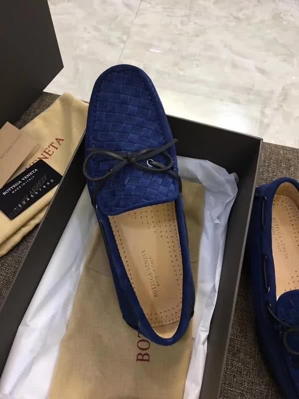 Bottega Veneta Classic Fabric Loafers Woven Blue Men 7