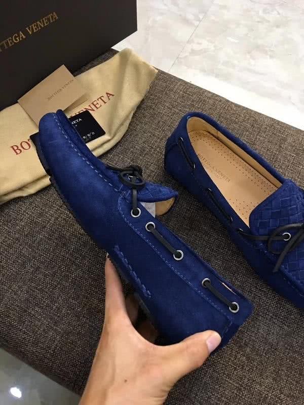 Bottega Veneta Classic Fabric Loafers Woven Blue Men 8
