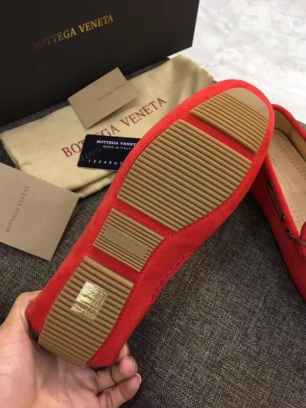 Bottega Veneta Classic Fabric Loafers Woven Red Men 9