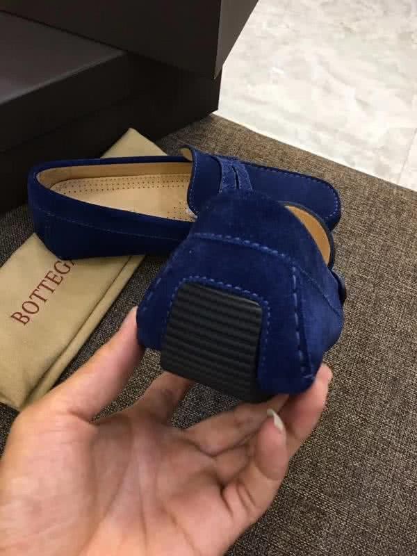 Bottega Veneta Top Quality Loafers Fabric Blue Men 7