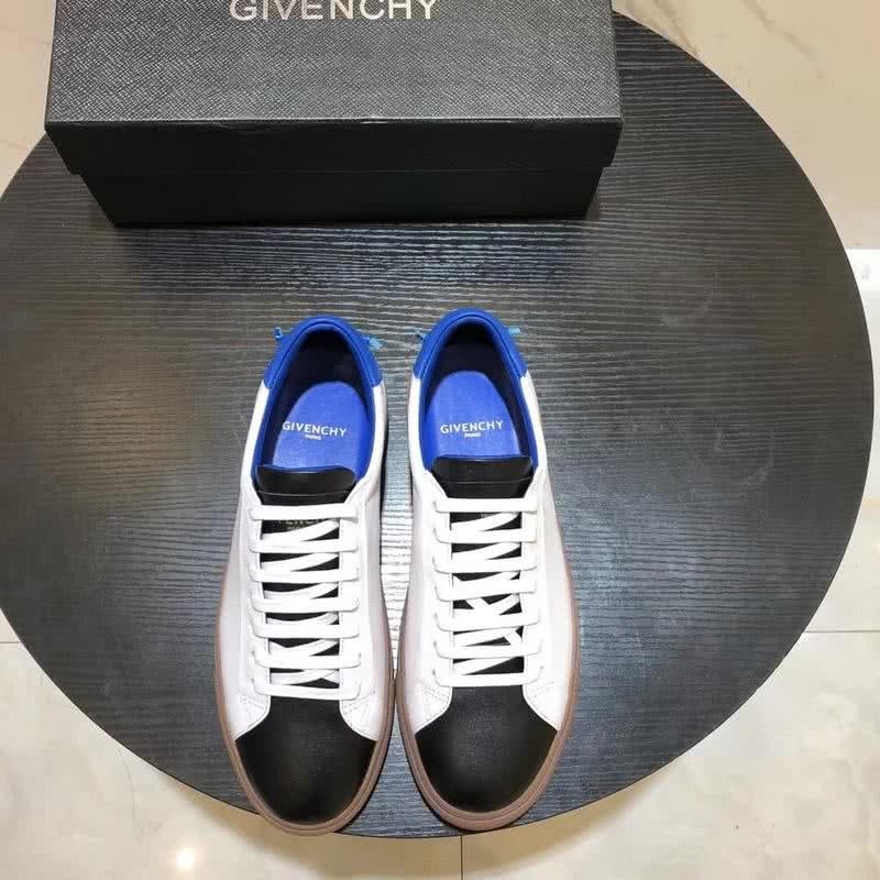 Givenchy Sneakers White Black Blue Rubber Sole Men 2