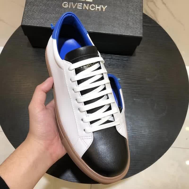 Givenchy Sneakers White Black Blue Rubber Sole Men 3