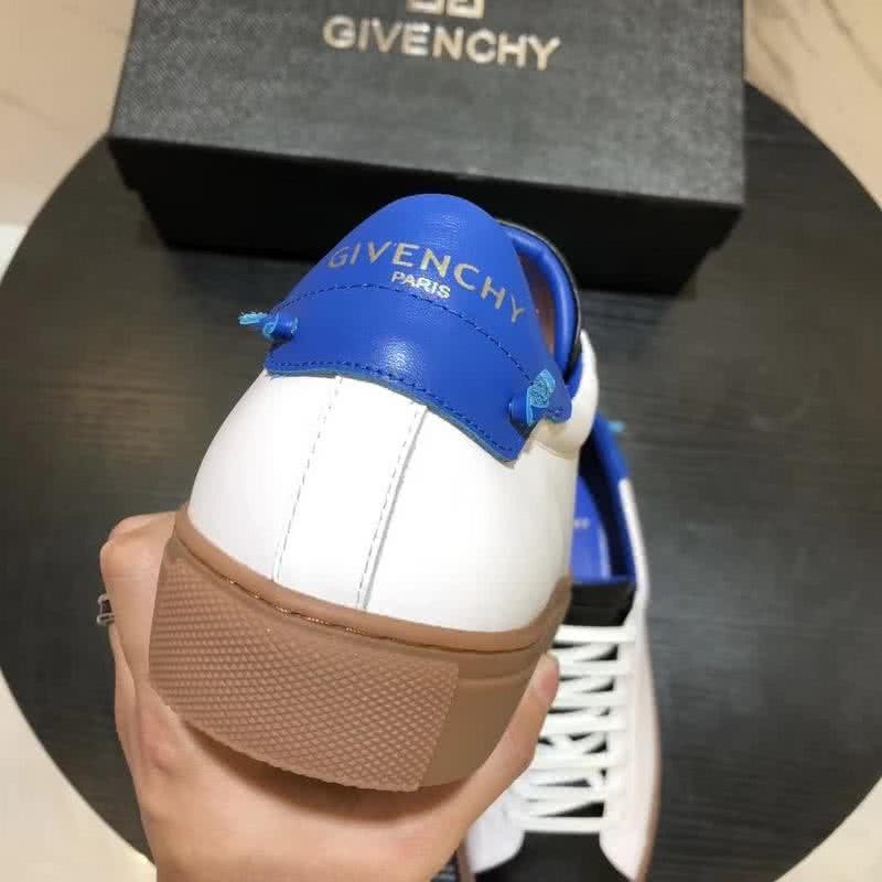 Givenchy Sneakers White Black Blue Rubber Sole Men 5