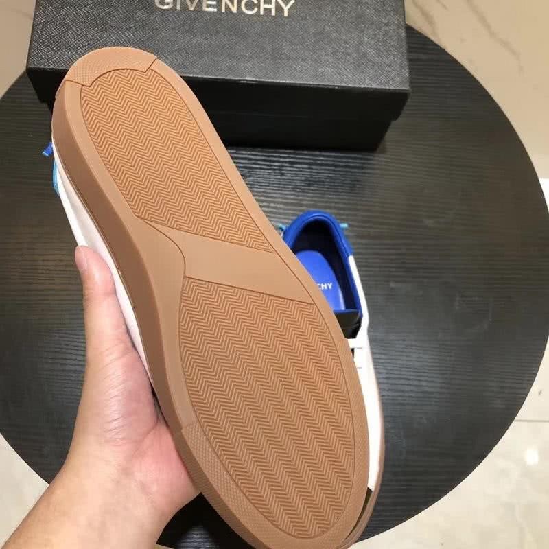 Givenchy Sneakers White Black Blue Rubber Sole Men 8