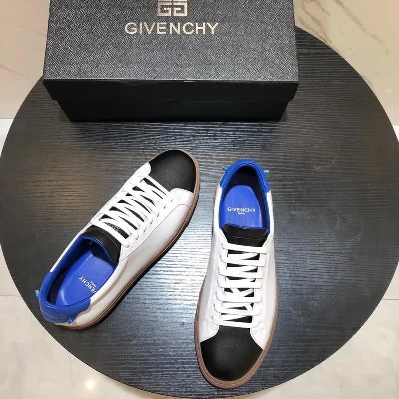 Givenchy Sneakers White Black Blue Rubber Sole Men 9