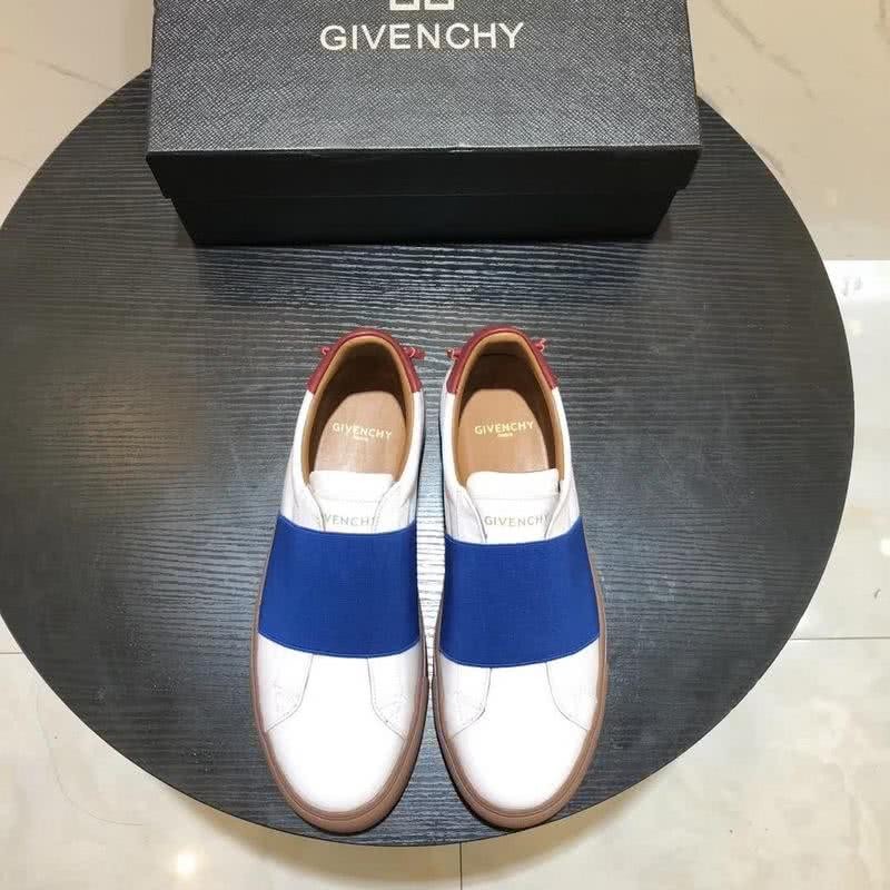 Givenchy Sneakers White Blue Upper Rubber Sole Men 2