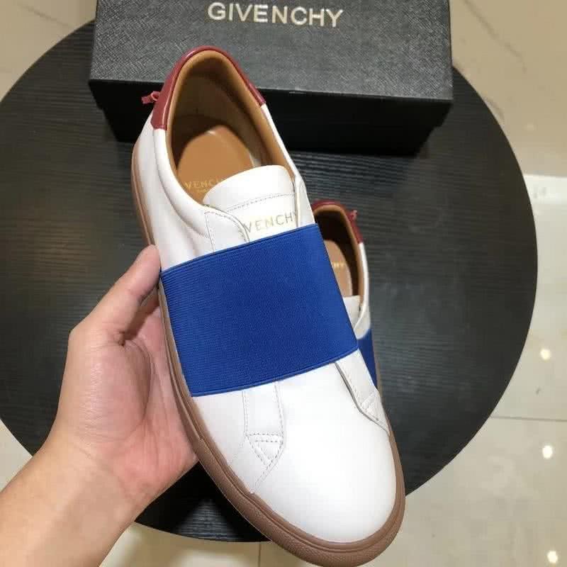 Givenchy Sneakers White Blue Upper Rubber Sole Men 3
