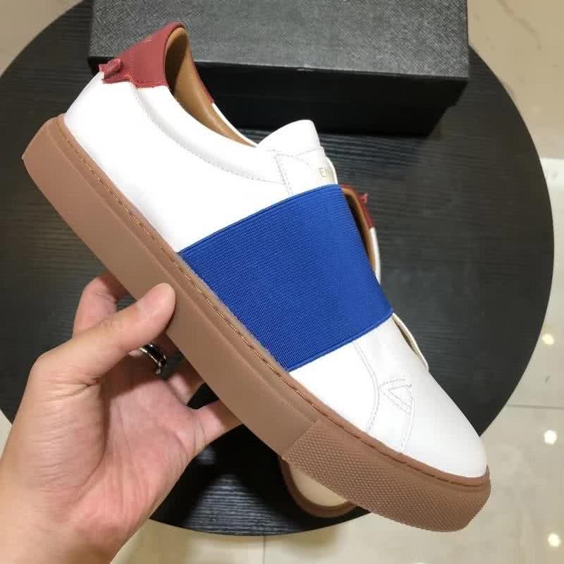 Givenchy Sneakers White Blue Upper Rubber Sole Men 4
