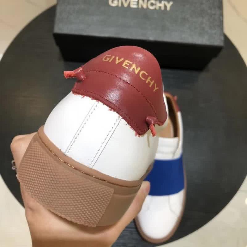 Givenchy Sneakers White Blue Upper Rubber Sole Men 5