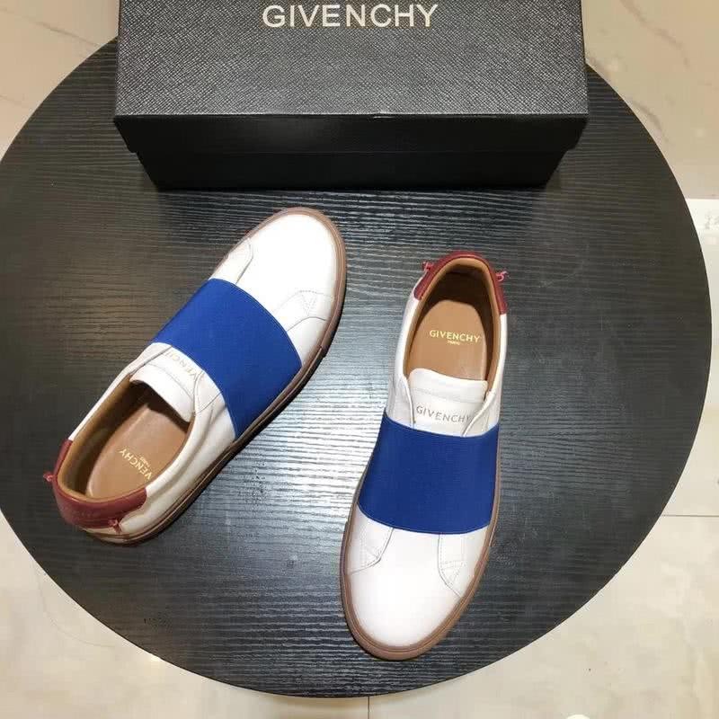 Givenchy Sneakers White Blue Upper Rubber Sole Men 9