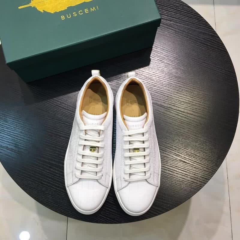 Buscemi Sneakers Leather All White Men 2