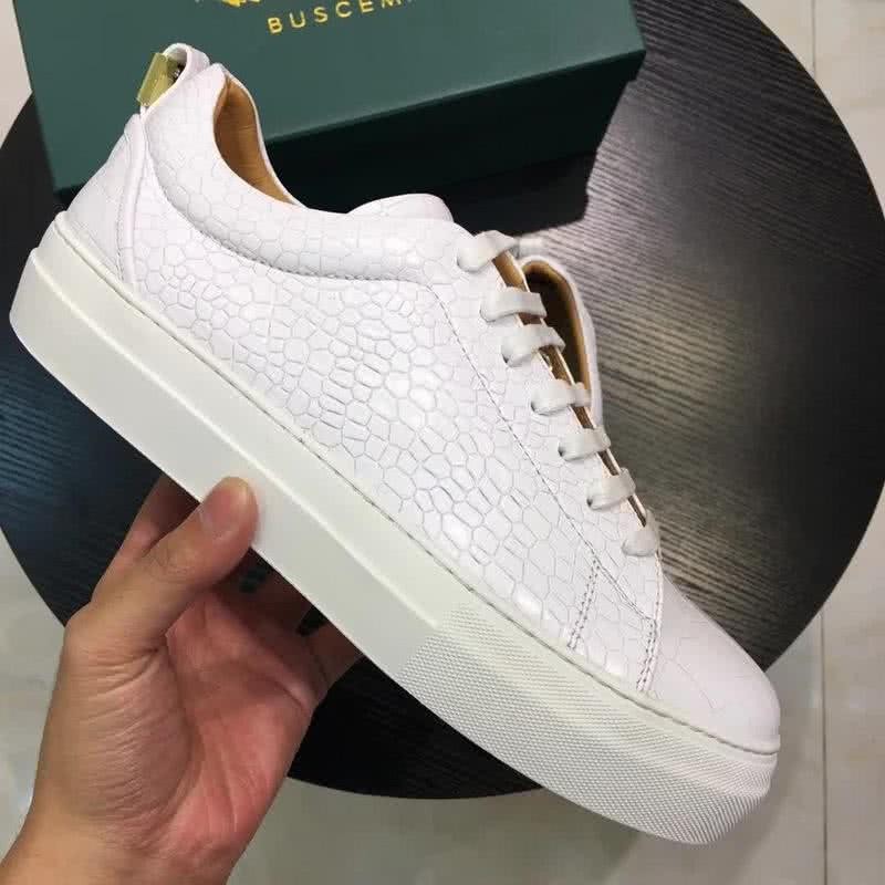 Buscemi Sneakers Leather All White Men 6