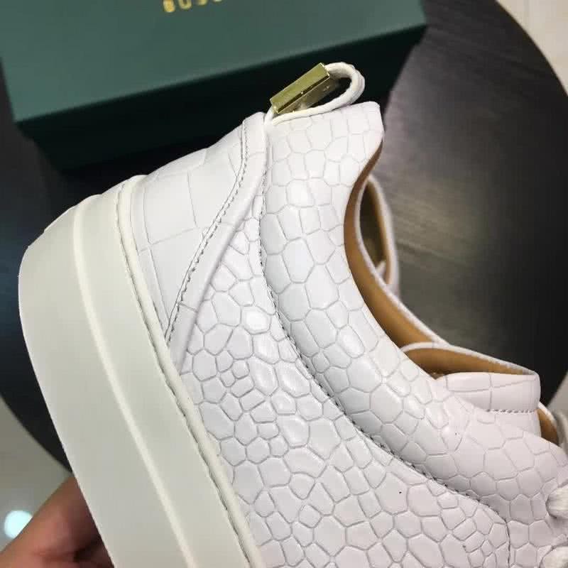 Buscemi Sneakers Leather All White Men 5