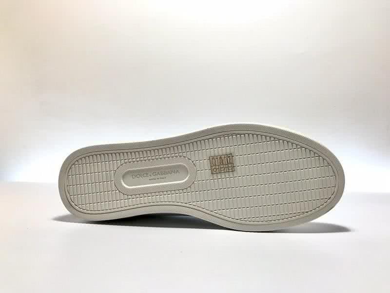 Dolce & Gabbana Sneakers Leather White Black Men 4